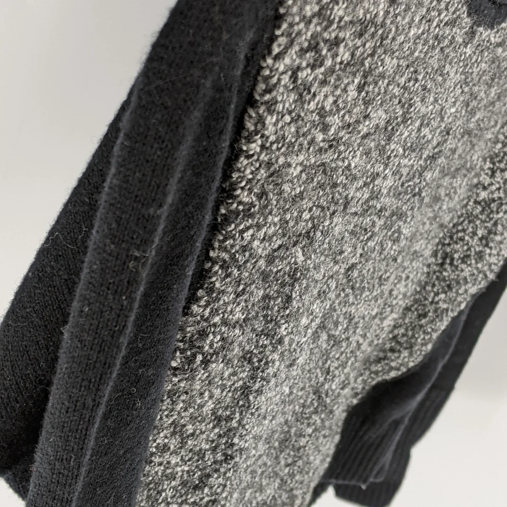 Athleta Wool Blend Knit Pullover Brindle Sweater Marled Long Sleeve Thumb Holes - Picture 7 of 14